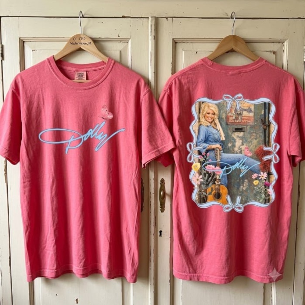 Dolly Parton Nashville Comfort colors Shirt - Watermelon Color